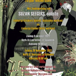 poster galaconcert Galaconcerten 75 jaar muzikale glans.