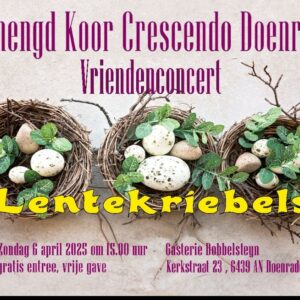 lentekriebels Concert ‘Lentekriebels’, 6 april 2025